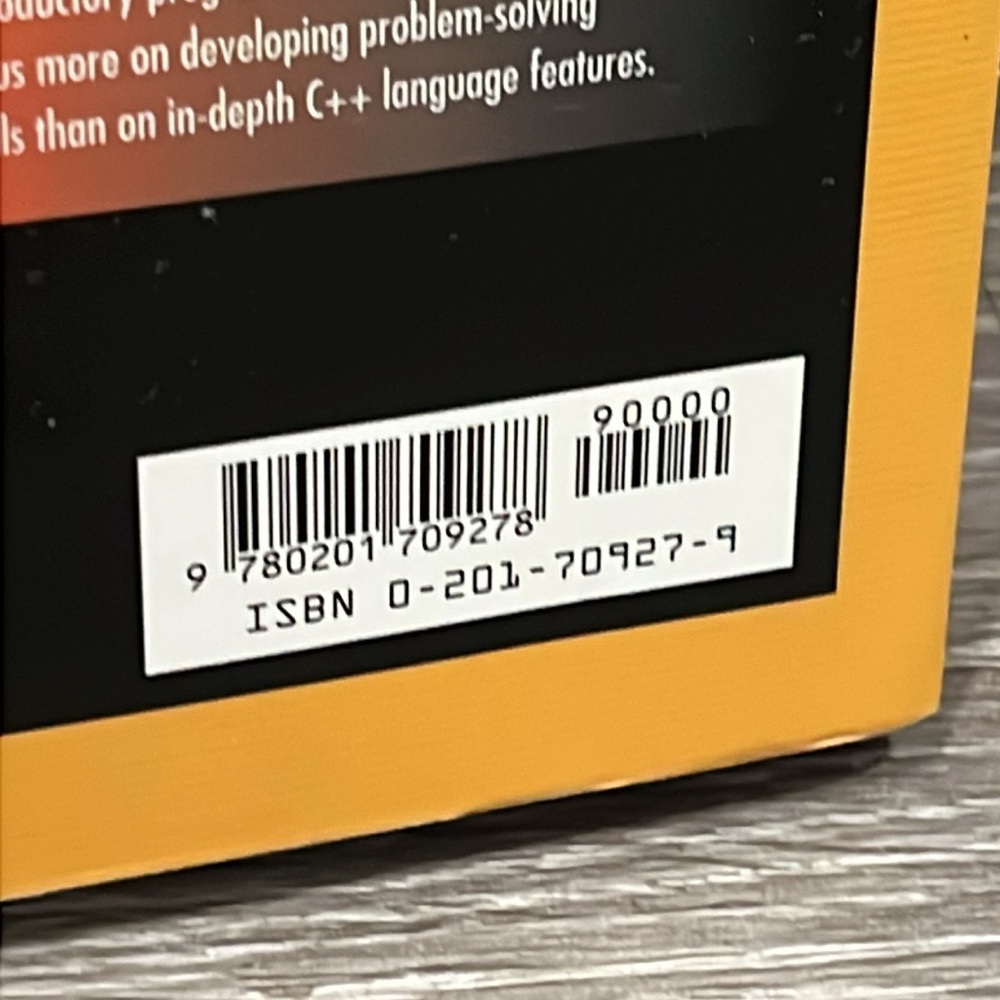 Absolute C++ First Edition Book - Picture 4 of 10